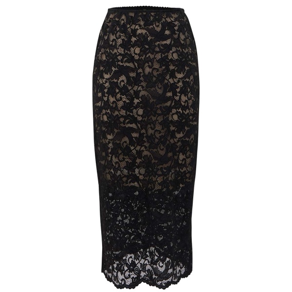 Zimmermann Lace Pencil Midi Skirt
