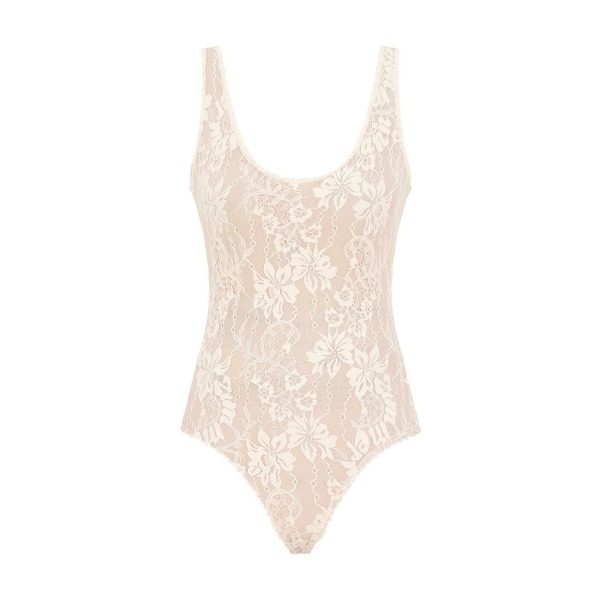 Zimmermann Lace Scoop Bodysuit