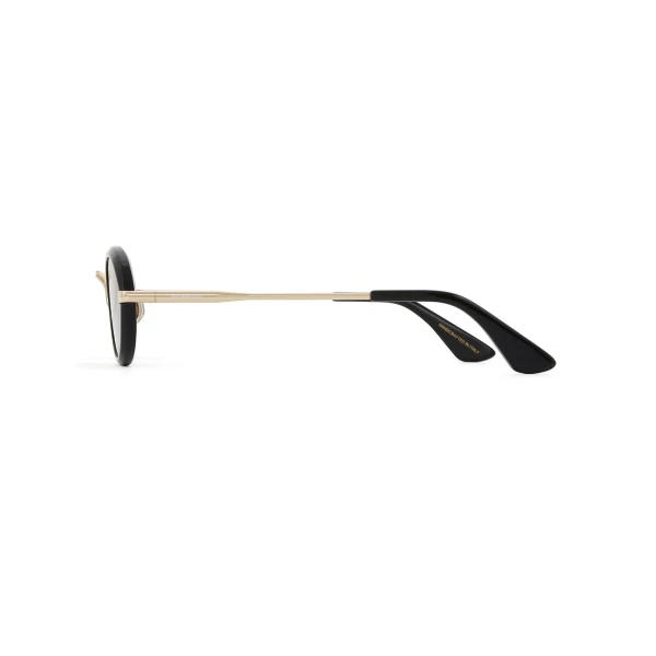 Zimmermann Mirel Round in Black | Sunglasses | Coveti, view 4