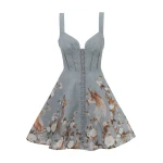 Zimmermann Momentum Corded Mini Dress
