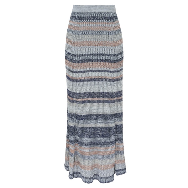 Zimmermann Mouline Rib Midi Skirt