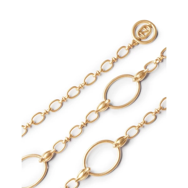 Zimmermann Plume Chain Belt in Gold | Belts | Coveti, view 3