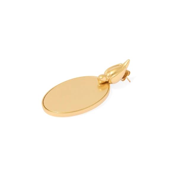 Zimmermann Plume Large Drop in Gold, view 3