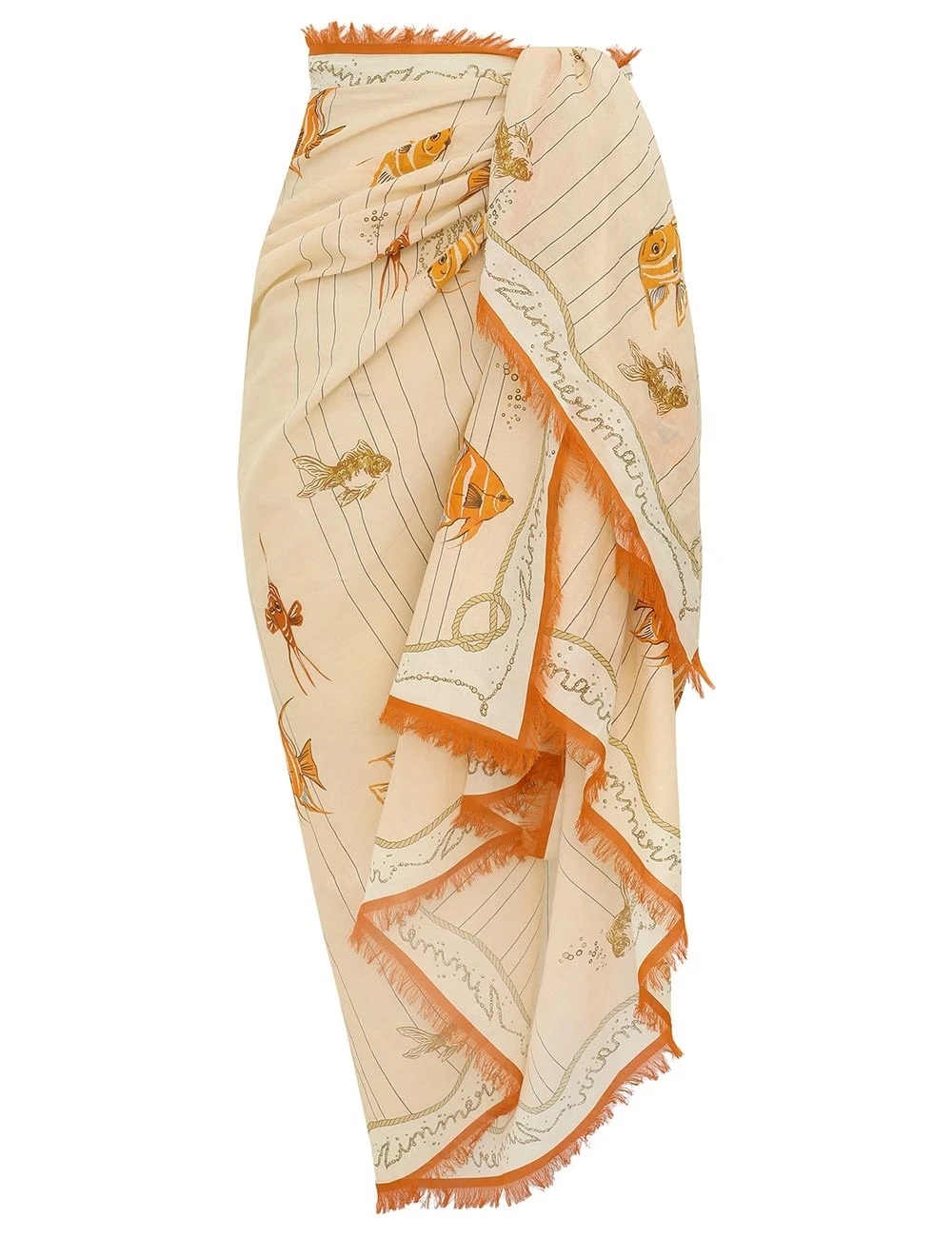 Zimmermann Printed Cotton Pareo | Ready to Wear Collection Coveti Zimmermann Printed Cotton Pareo