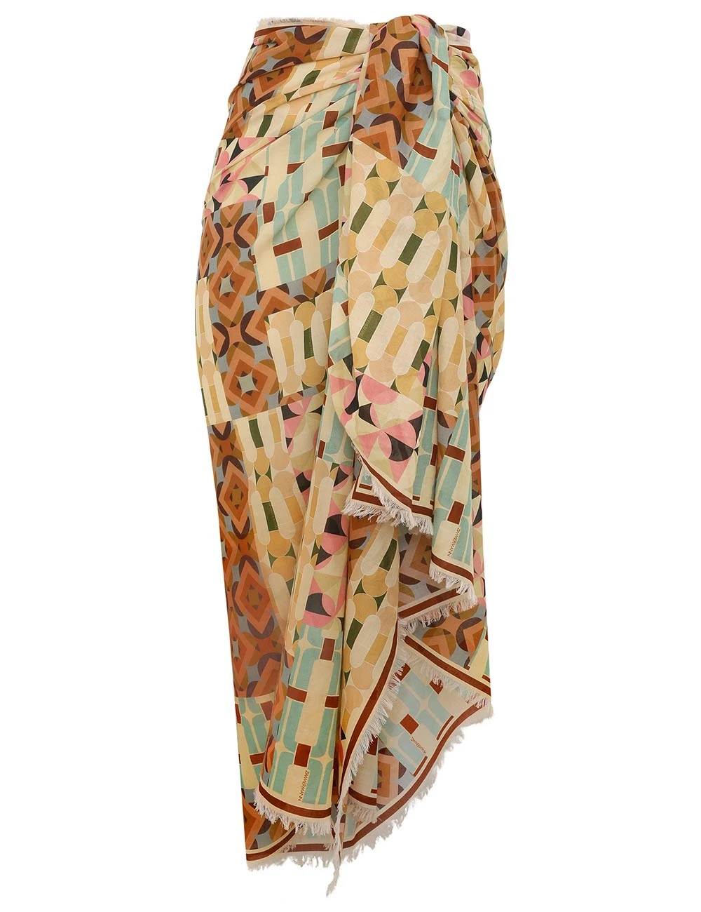 Zimmermann Printed Cotton Pareo | Ready to Wear Collection Coveti Zimmermann Printed Cotton Pareo