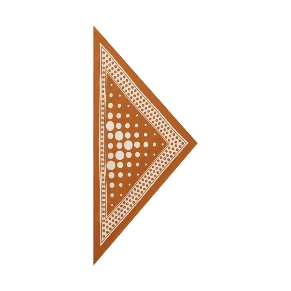Zimmermann Printed Silk Triangle Scarf in Multicolour | Scarves | Coveti, view 3