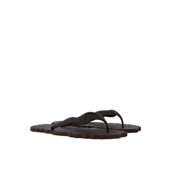 Zimmermann Seafoam Thong Sandal in Brown, view 3