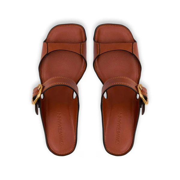 Zimmermann Solena Mule 65 in Brown, view 4