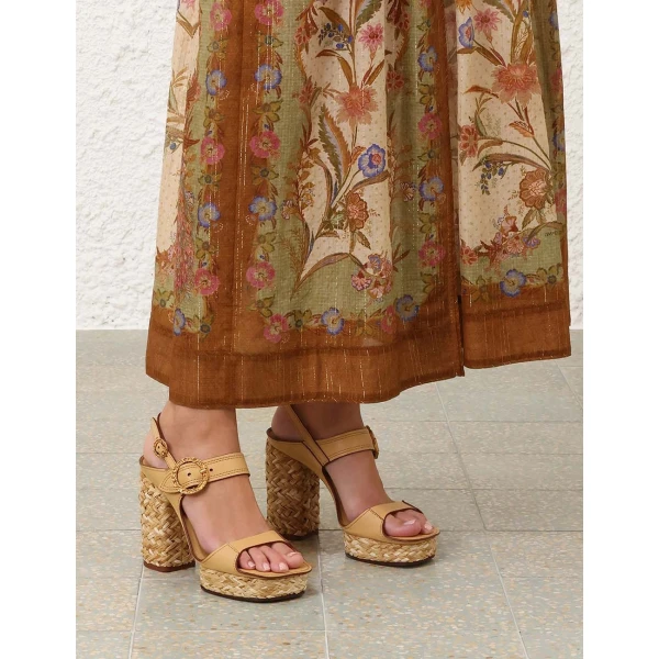 Zimmermann Solena Platform 105 in Beige, view 2
