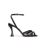 Zimmermann Solstice Sandal 85 in Black | Sandals | Coveti