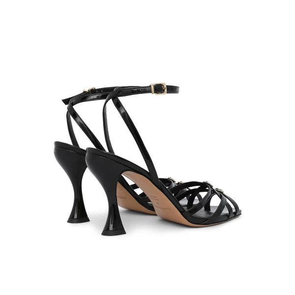 Zimmermann Solstice Sandal 85 in Black | Sandals | Coveti, view 5