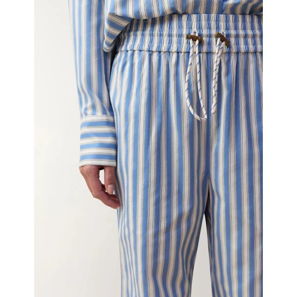 Zimmermann Stripe Harem in Blue | Pants | Coveti, view 5