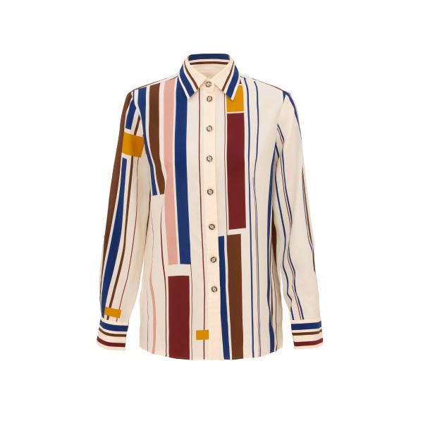 Zimmermann Stripe Relaxed Shirt