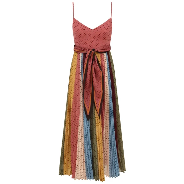 Sunray Pleated Picnic Dress