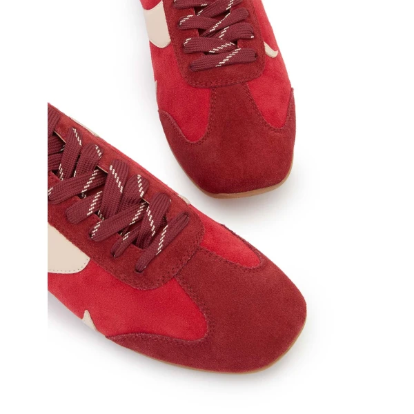 Zimmermann Zyra Low Sneaker in Red | Sneakers | Coveti, view 6