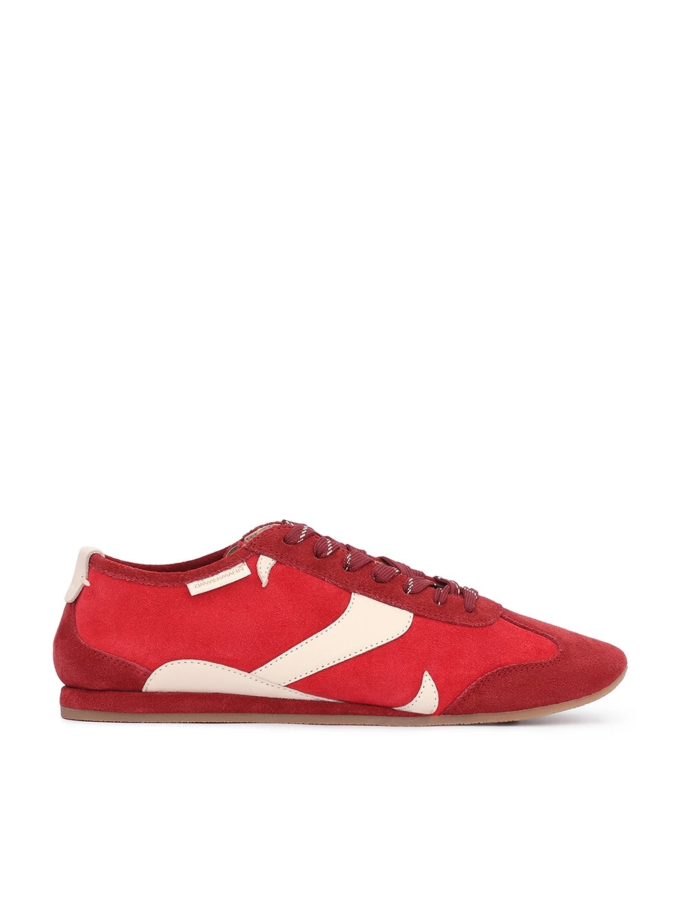 Zimmermann Zyra Low Sneaker in Red Zimmermann Zyra Low Sneaker in Red | Sneakers | Coveti