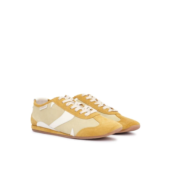 Zimmermann Zyra Low Sneaker in Yellow | Sneakers | Coveti, view 3
