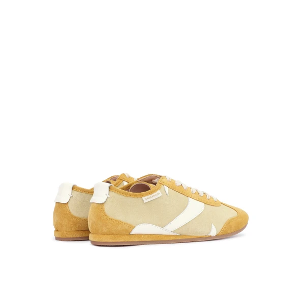Zimmermann Zyra Low Sneaker in Yellow | Sneakers | Coveti, view 5