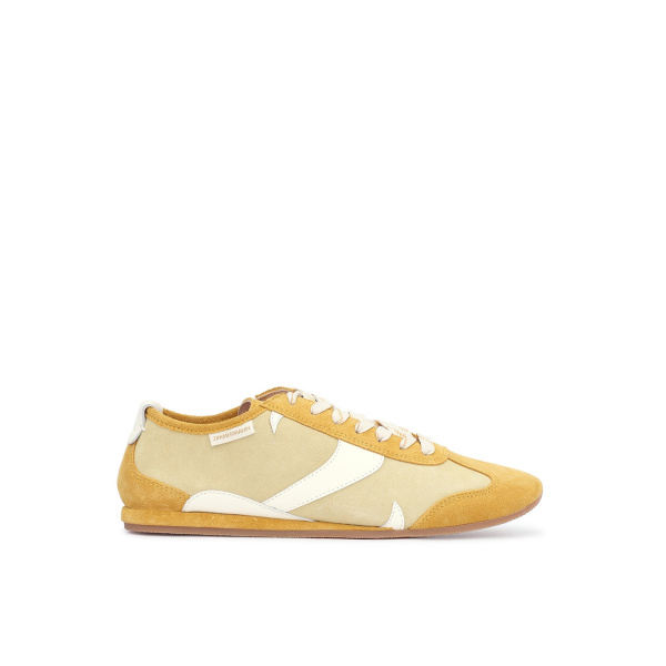 Zimmermann Zyra Low Sneaker in Yellow | Sneakers | Coveti