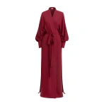 Zuhair Murad Cady Kaftan in Tawny Port | Kaftans | Coveti