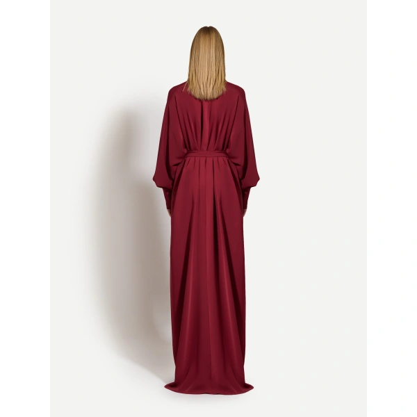 Zuhair Murad Cady Kaftan in Tawny Port | Kaftans | Coveti