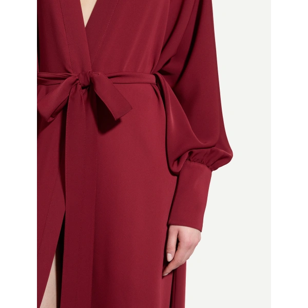 Zuhair Murad Cady Kaftan in Tawny Port | Kaftans | Coveti