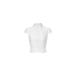 Destree Amoako Satin Cropped Top in White | Sleeveless & Tank Tops | Coveti
