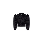 Destree Amoako Soft Adorned Cotton Jacket in Black | Blazers | Coveti