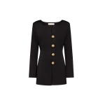 Destree Claude Tailored Jacket in Black | Blazers | Coveti