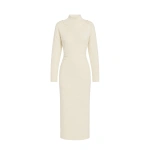 Destree Jade Loop Long Dress in Ecru | Maxi Dresses | Coveti