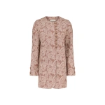 Destree Mathilde Paisley Coat in Brown | Wool & Cashmere Coats | Coveti