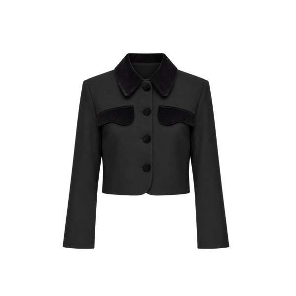 Destree Tatiana Tailored Jacket in Black | Blazers | Coveti