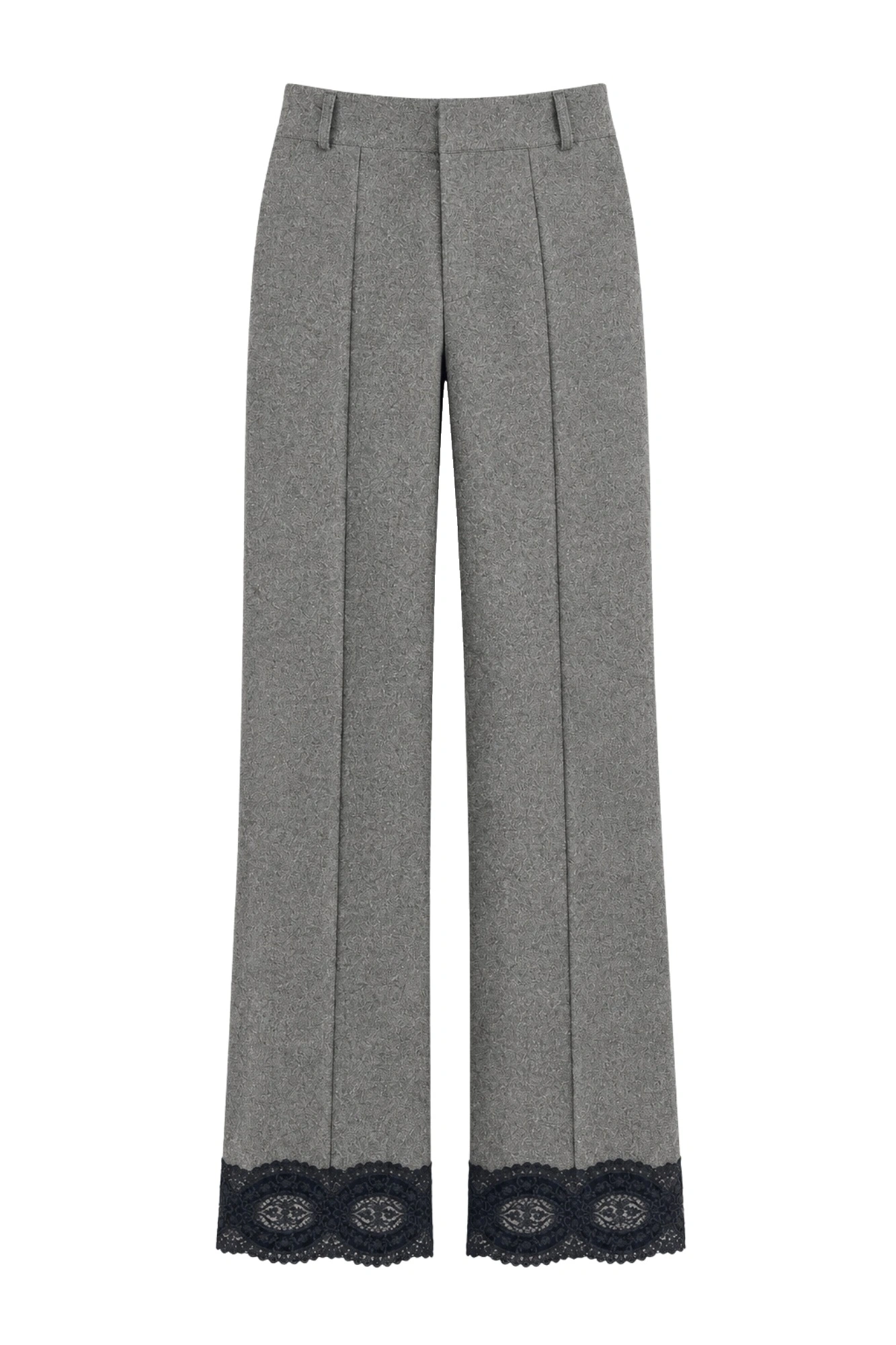 Destree Yoshitomo Flannel Trousers in Grey Destree Yoshitomo Flannel Trousers in Grey | Tailored Pants | Coveti