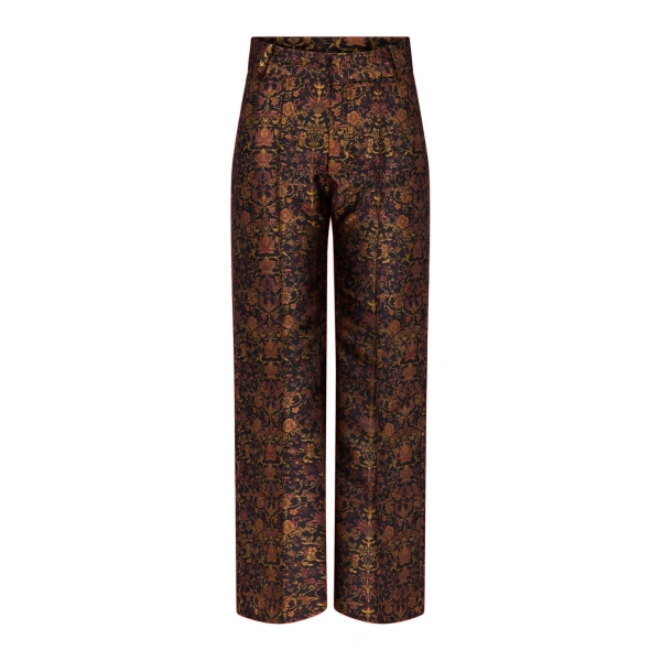 Yoshitomo Garden Trousers in Black and Rust