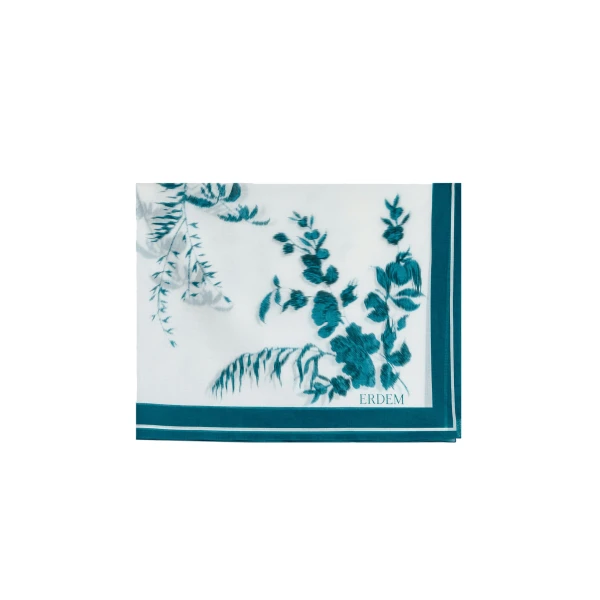 Botanical Print Cotton Voile Pareo