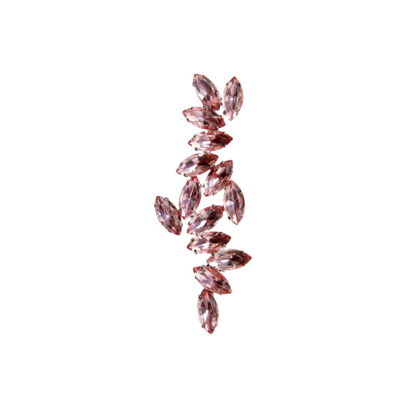 Erdem Crystal Brooch in Pink Crystal | Brooches & Pins | Coveti