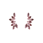 Erdem Crystal Earrings in Pink Crystal | Earrings | Coveti