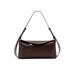Erdem East West Bloom Bag in Chestnut Leather | Shoulder & Crossbody Bags | Coveti