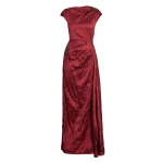 Erdem Embellished Textured Satin Draped Gown | Evening Gowns | Coveti