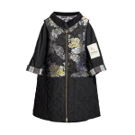 Erdem Embroidered Jacquard Gilet Coat | Vest Coat | Coveti