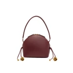 Erdem Flora Shoulder Bag in Bordeaux Leather | Shoulder & Crossbody Bags | Coveti