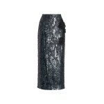 Erdem Floral Applique Sequin Midi Pencil Skirt | Pencil Skirts | Coveti
