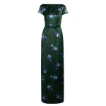Erdem Floral Duchess Short Sleeve Gown | Evening Gowns | Coveti