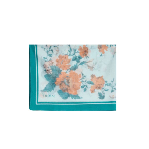 Floral Print Cotton Voile Pareo