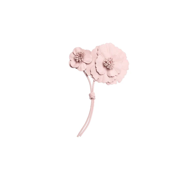 Erdem Flower Leather Brooch | Brooches & Pins | Coveti