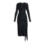 Erdem Knit Jacquard Midi Dress | Midi Dresses | Coveti