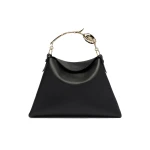 Erdem Large Bloom Bag in Black Grain Leather | Totes & Top-Handle Bags | Coveti