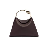 Erdem Large Bloom Bag in Malbec Grain Leather | Totes & Top-Handle Bags | Coveti