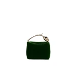 Erdem Micro Bloom Bag in Green Velvet | Mini Bags | Coveti