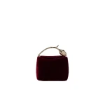 Erdem Micro Bloom Bag in Red Velvet | Mini Bags | Coveti